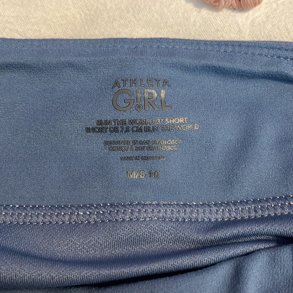 Athleta girl size medium, multicolored shorts - Picture 4 of 6